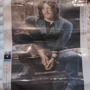 The Walking Dead Diamond Painting Kit Daryl Dixon/Norman Reedus 30x40